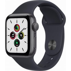 Apple Watch Serie SE GPS Caja aluminio Gris espacial 40mm Correa deportiva Medianoche [foto 1 de 2]