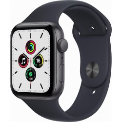 Apple watch serie se gps caja aluminio gris espacial 44mm correa deportiva medianoche [foto 1 de 2]
