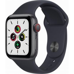 Apple Watch Serie SE GPS + Cellular Caja aluminio Gris espacial 40mm Correa deportiva Medianoche [foto 1 de 2]