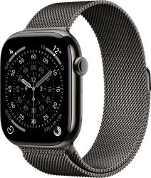 Apple Watch Series 11 GPS + Cellular Caja de Pizarra 46mm, color de Correa Pizarra Pulsera Milanese Loop Talla M/L