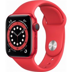 Apple Watch Series 6 GPS + Cellular Caja aluminio Rojo 40mm Correa deportiva Roja [foto 1 de 8]