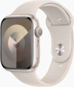 Apple watch series 9 gps caja de aluminio blanco estrella de 41mm con correa deportiva blanco estrella talla m/l [foto 1 de 5]