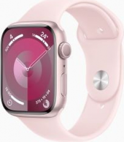 Apple Watch Series 9 GPS Caja de aluminio Rosa de 41mm con Correa deportiva Rosa Claro Talla S/M [foto 1 de 5]