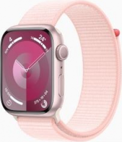 Apple Watch Series 9 GPS Caja de aluminio Rosa de 41mm con Correa Loop deportiva Rosa Claro [foto 1 de 5]