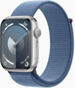 Apple Watch Series 9 GPS + Cellular Caja de aluminio Plata de 41mm con Correa Loop deportiva Azul Invierno [foto 1 de 5]