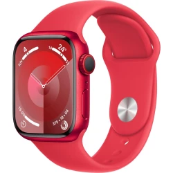 Apple Watch Series 9 GPS + Cellular Caja de Aluminio Rojo de 41mm con Correa deportiva Roja Talla S/M [foto 1 de 5]