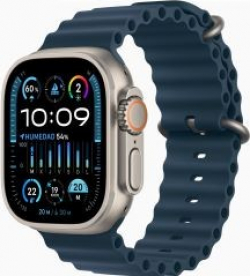 Apple watch ultra 2 gps + cellular caja de titanio de 49mm correa ocean azul [foto 1 de 7]