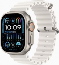 Apple Watch Ultra 2 GPS + Cellular Caja de titanio de 49mm Correa Ocean Blanco [foto 1 de 7]