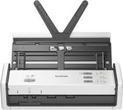 Brother escaner documental ads-1300 a4 usb 2.0-3.0 duplex velocidad 50ppm adf 20 hojas ranura delantera dni o tarjetas hasta 1.000 exploraciones por dia alimentacion y datos por un unico cable usb-c (precisa usb-c en pc) peso 3.5 kg