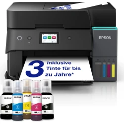 Epson impresora multifuncion ecotank et-4950 inyeccion de tinta color a4 fax usb wifi ethernet wifi direct 4800x1200ppp impresion monocromo 18ppm impresion color 9ppm volumen mensual hasta 10.000 paginas impresion duplex escaneado duplex bandeja entrada papel 250 hojas adf 30 hojas lcd peso 7.3kg