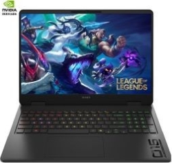 Hp Portatil Gaming Omen 16-AP0024NS AMD Ryzen AI 9-365 hasta 5.0GHz 32GB DDR5 5600MHz 1TB SSD M.2 NVMe 16`` 2560x1600 240Hz IPS Grafica 8Gb GDDR7 Nvidia GeForce RTX 5070 dedicada Webcam True Vision 1080p con reduccion temporal de ruidos Wifi 6 Ethernet Bluetooth 5.4 HDMI USB 3.2 USB-C compatible DispalyPort 1.4a 2xUSB-C teclado retroiluminado sonido DTS X Ultra Bateria 83Wh FreeDos 3.0 negro sombra