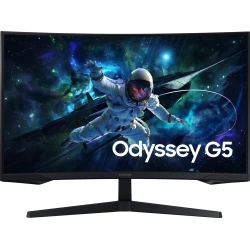 Samsung monitor gaming curvo 32`` odyssey 2560x1440 165hz va 1ms 300cd/m2 2500:1 16:09 hdmi 1xdisplayport angulo vision h:178-v178 freesync premium pro soporte vesa 75x75 5,2kg color negro