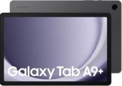 Samsung tablet galaxy tab a9+ 11`` tft (1920x1200) capacidad 128gb 8gb ram tecnologia 5g ranura microsd hasta 1tb wifi 5 bluetooth 5.1 wifi direct usb 2.0 bateria 7040 mah android gris grafito [foto 1 de 7]